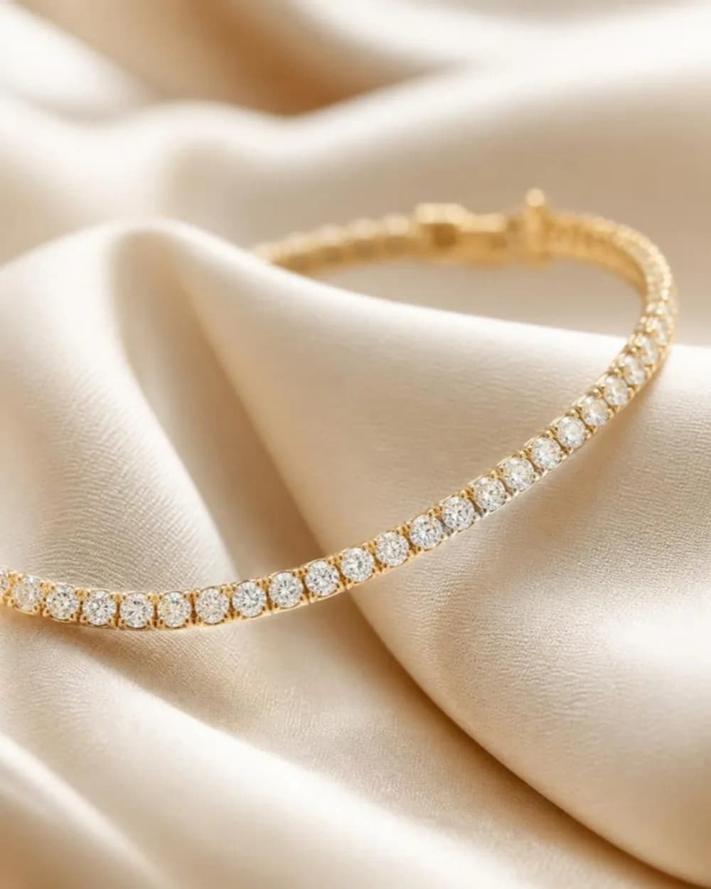 Line of Light Tennis Bracelet
