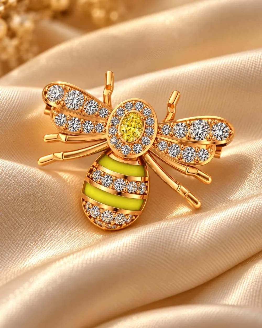 The Honeybee Brooch